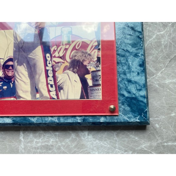 DALE EARNHARDT JR 1998 SIGNED 1ST GRAND NATIONAL PLAQUE WITH AUTHENTICATION - Picture 9 of 10